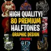 80 Premium Halftones Art Graphic Design