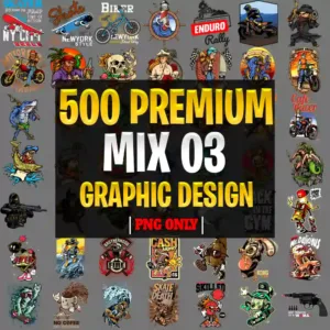 500 MIX Unlisted Graphic Designs Part 3