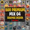 500 MIX Unlisted Graphic Designs Part 4