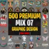 500 MIX Unlisted Graphic Designs Part 7
