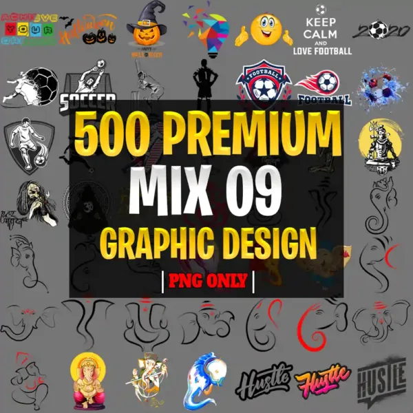 500 MIX Unlisted Graphic Designs Part 9