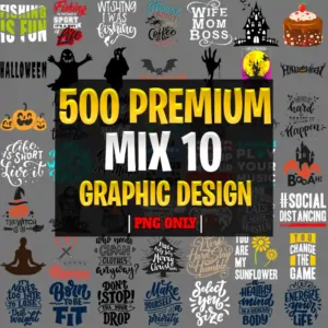500 MIX Unlisted Graphic Designs Part 10