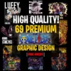69 PREMIUM One Piece Graphic Design