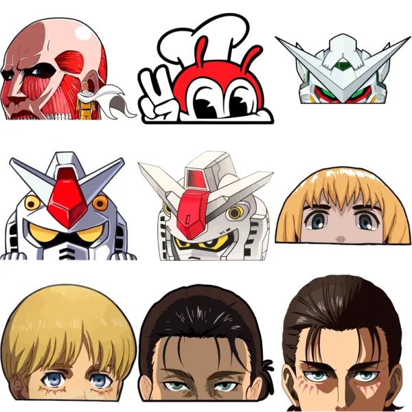 90 ANIME PEEKER STICKERS