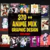 Anime Mix Bundle Graphic Design