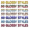 50 Glossy Style Photoshop Template