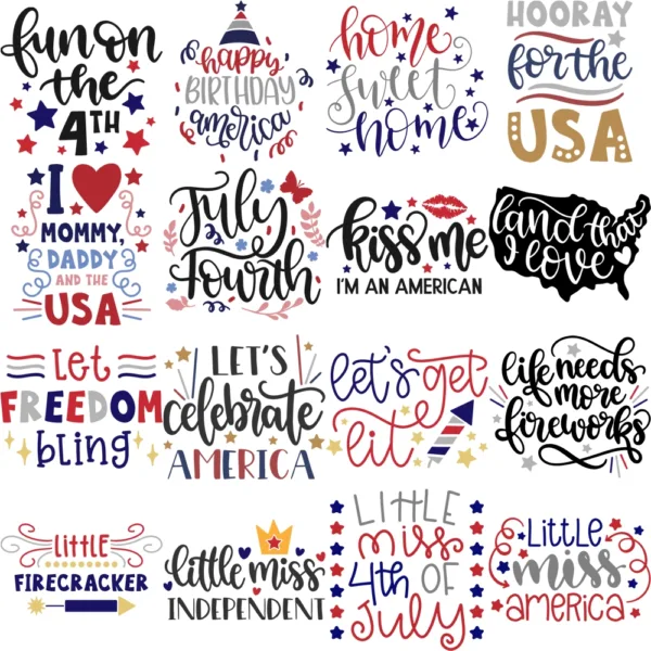 95 Premium 4TH OF JULY Graphic Design