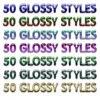 50 Glossy Style Photoshop Template