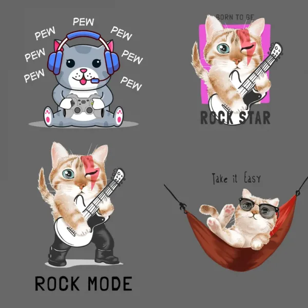 Premium Cute Cat ClipArt