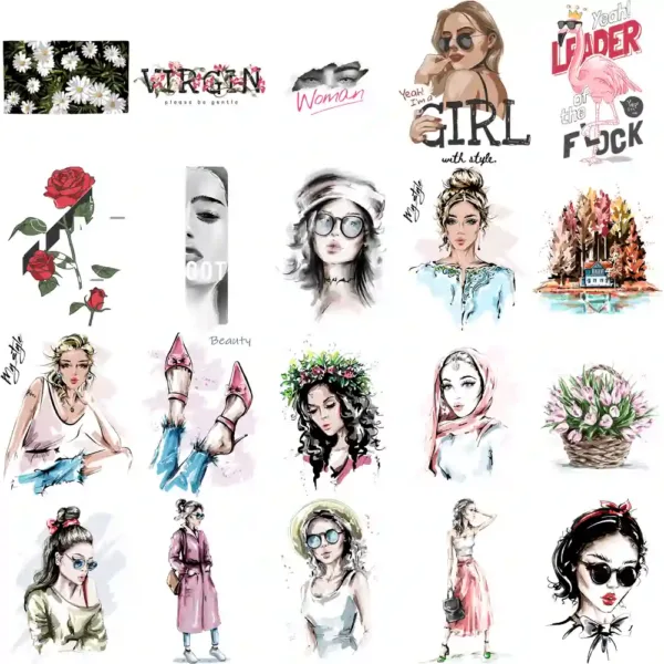 186 Premium Grils Things Clipart Graphic Design