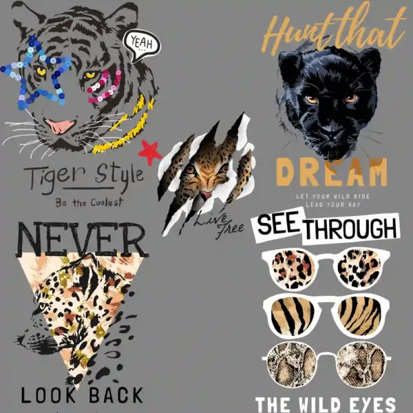 21 Premium TIGER Art Graphic Design