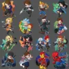 169 Chibi Cute Anime Characters Graphic Design