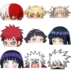 90 ANIME PEEKER STICKERS