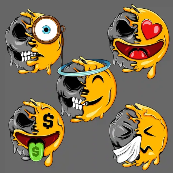 Emoji Zombie Editable