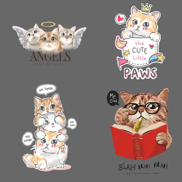 Premium Cute Cat ClipArt