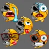 Emoji Zombie Editable