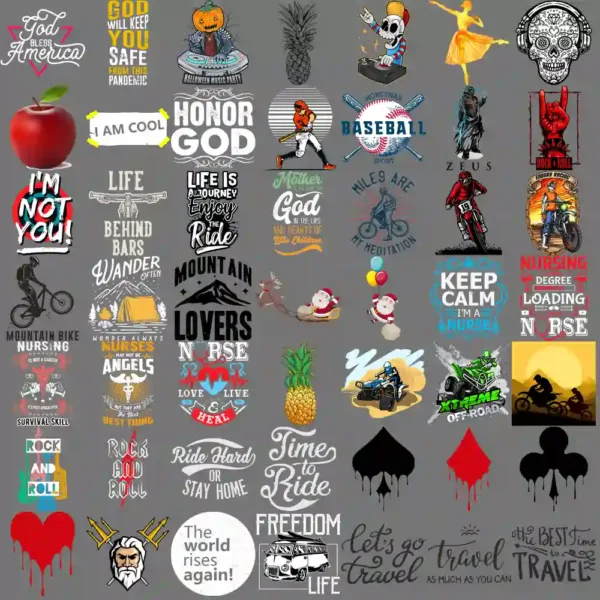 500 MIX Unlisted Graphic Designs Part 10