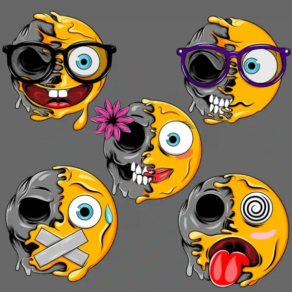 Emoji Zombie Editable