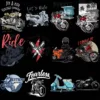 122 Premium MOTORBIKE Clipart Graphic Design