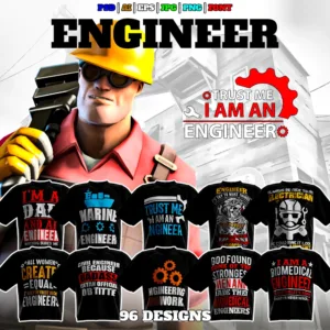 Engineer Theme T-Shirt