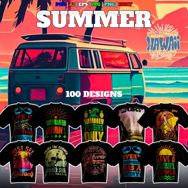 Summer Theme T-Shirt