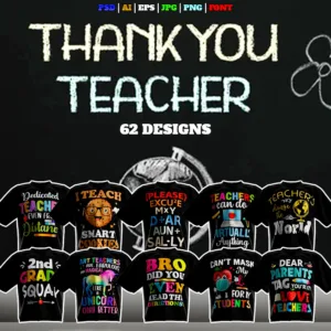 Teacher Theme T-Shirt