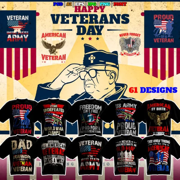 Veteran Theme T-Shirt