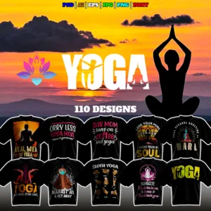 Yoga Theme T-Shirt