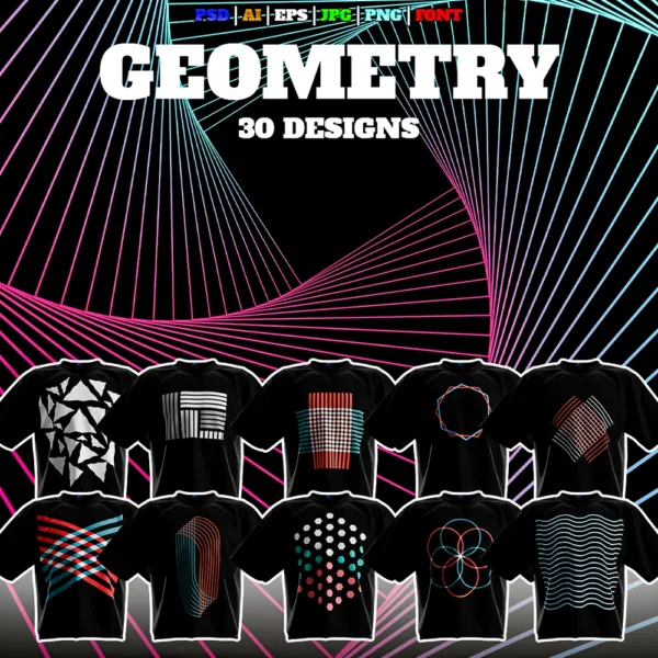 Geometry Theme T-Shirt