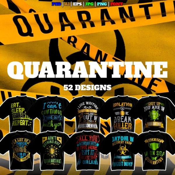 Quarantine Theme T-Shirt