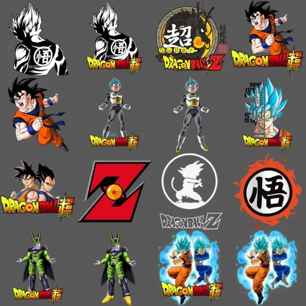 101 Premium DRAGON BALLS Art Graphic Design